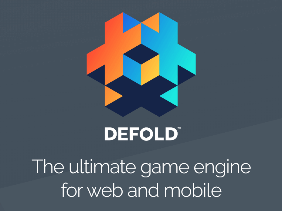 Defold Engine Logo and Screenshot